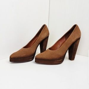 Rachel Comey textured suede heels